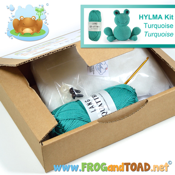 Amigurumi Crochet Kit - HYLMA la grenouille the frog - FROGandTOAD Créations ©
